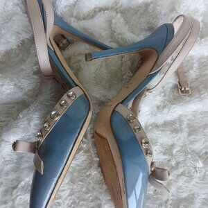 VINTAGE KATE SPADE LYDIA IN PERIWINKLE BLUE HEEL 8